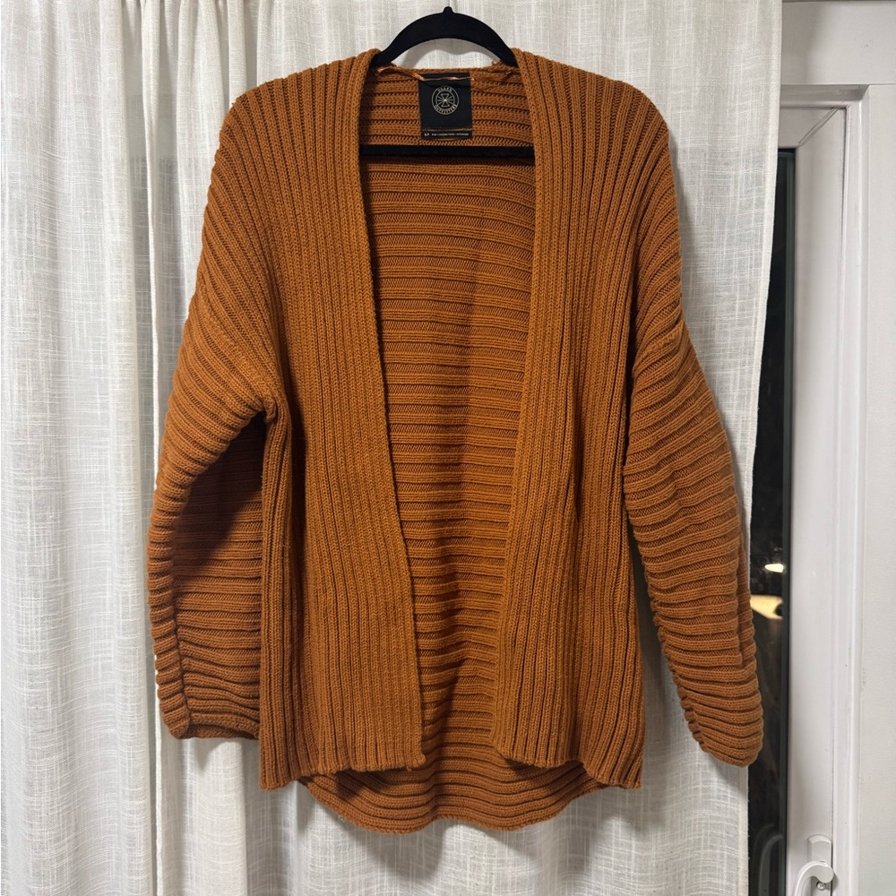Urban Outfitters Rust Ribbed Cardigan